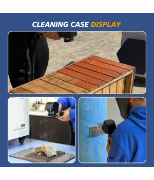 SFX APC 300W Pulse Air Cooled Laser Cleaner Professional Laser Wood Cleaning Machine Metal Rust Paint Mould Cleaner